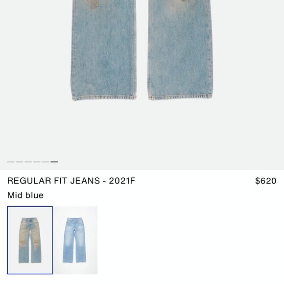 Acne Studios 2021f Jeans - Picture 4 of 7